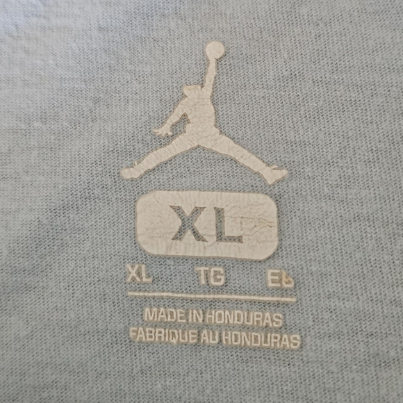 Air Jordan Men's Young Michael Jordan Light Blue T-Shirt Size XL - Picture 6 of 9